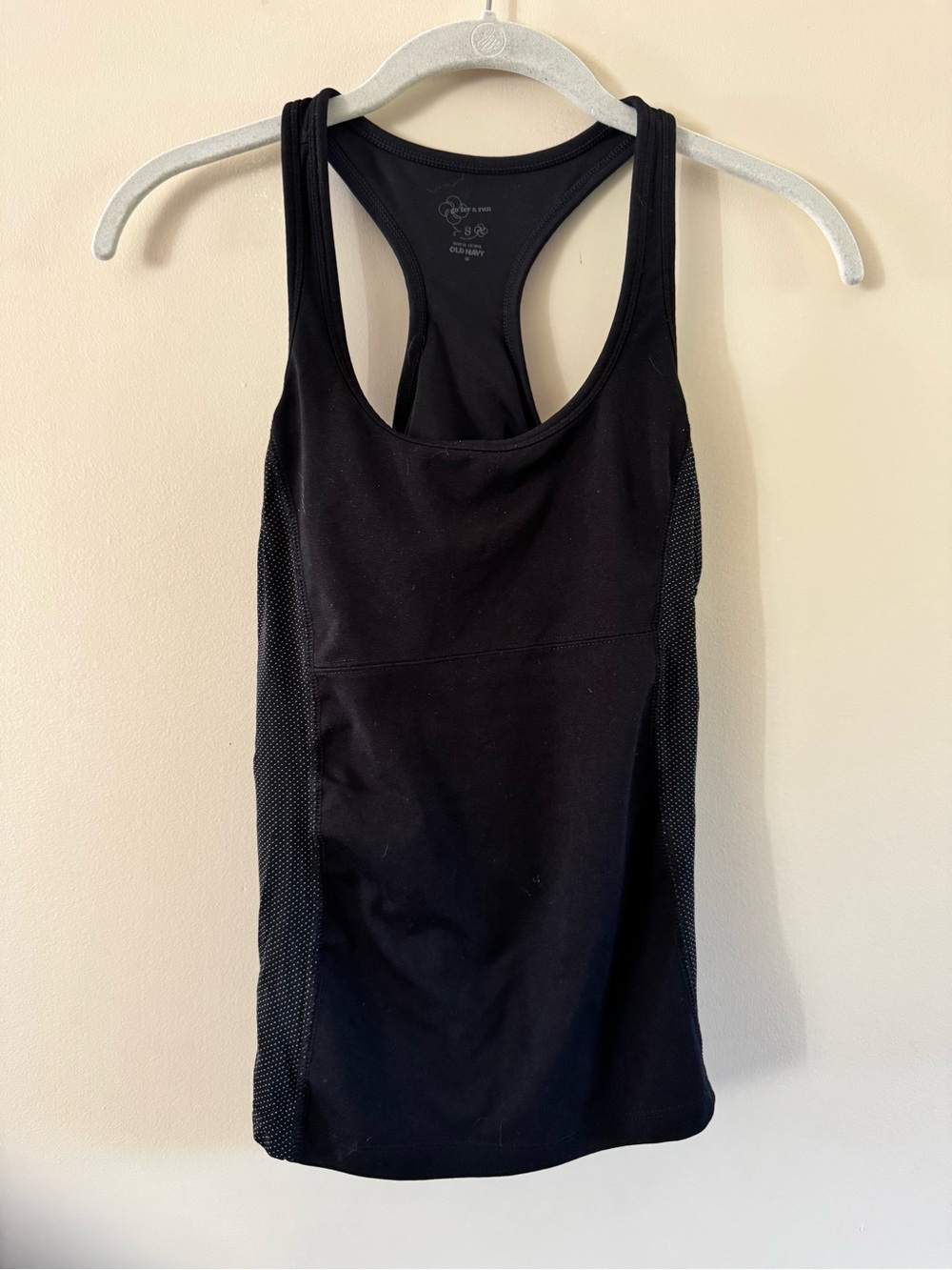 Old Navy Black Racerback Workout Tank